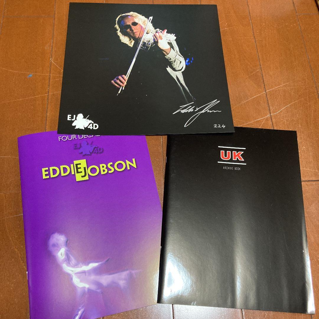 エディ・ジョブソン　U.K. サイン入り