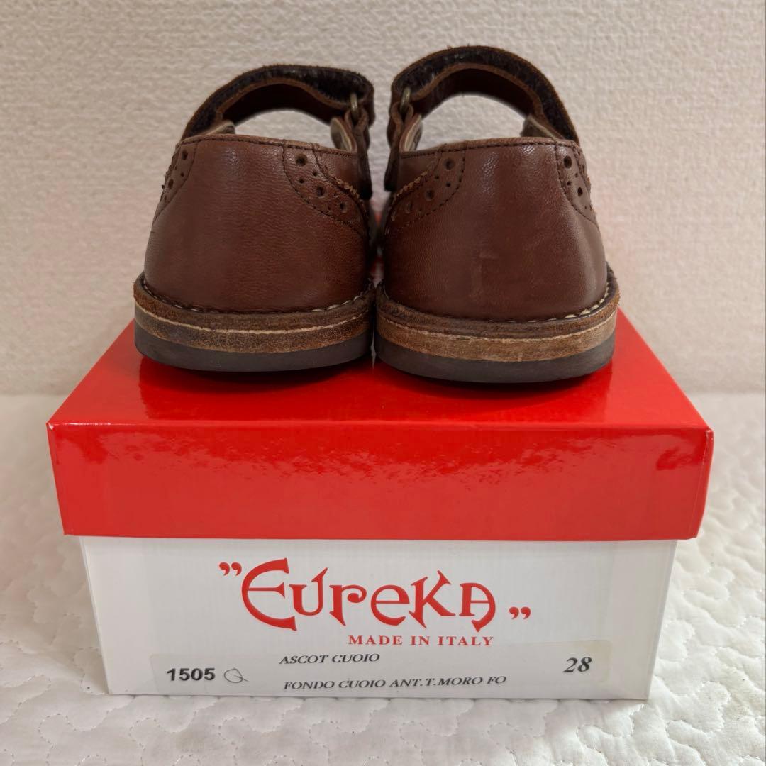 【値下げ】 エウレカ Eureka フラットシューズ 本革 18cm