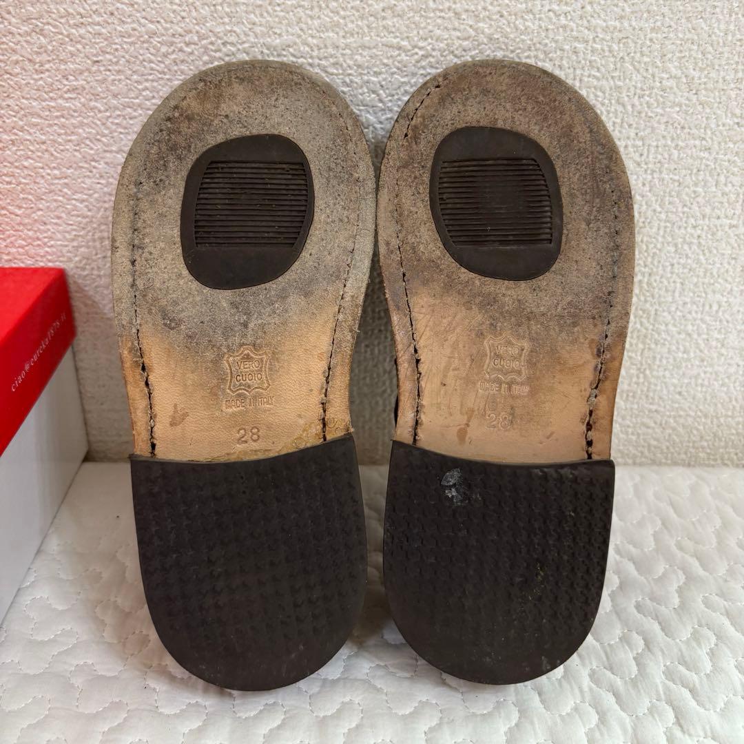 【値下げ】 エウレカ Eureka フラットシューズ 本革 18cm