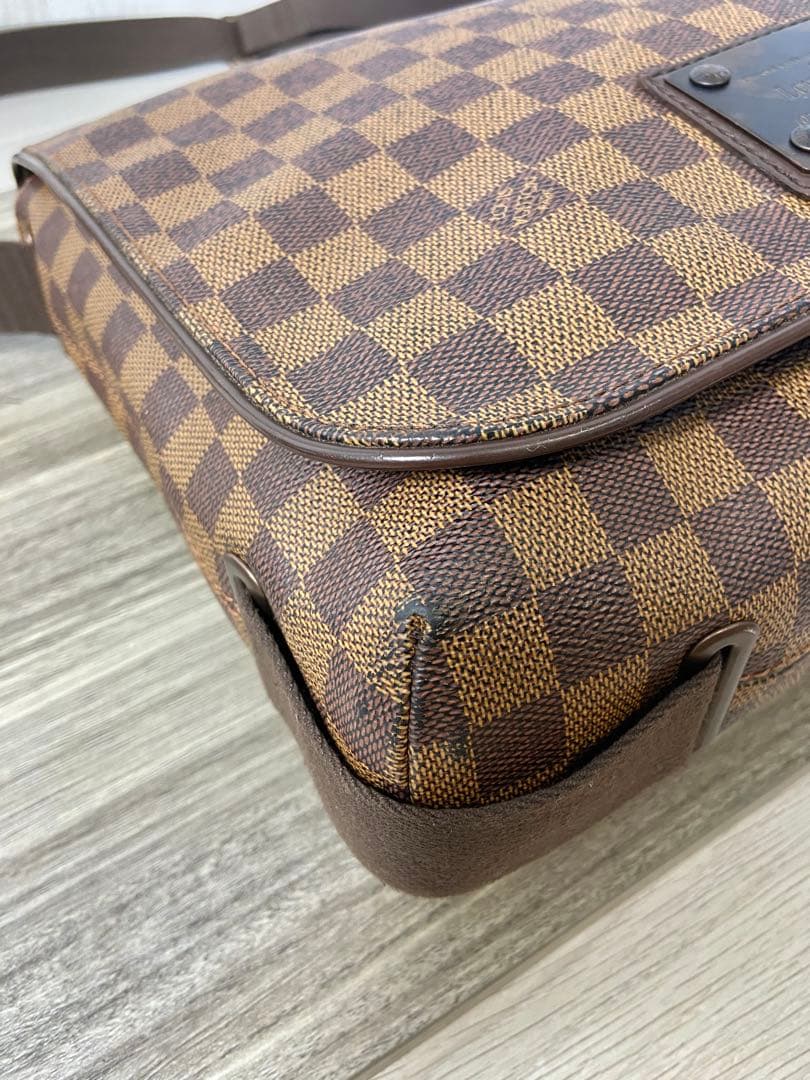 ルイヴィトン　ショルダーバッグ　ブルックリンMM N51211 エベヌ　ダミエ