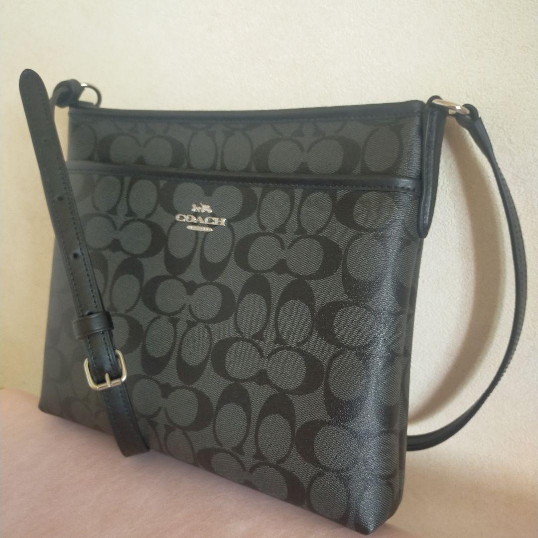 【美品】COACH　コーチ　ショルダーバッグ　黒