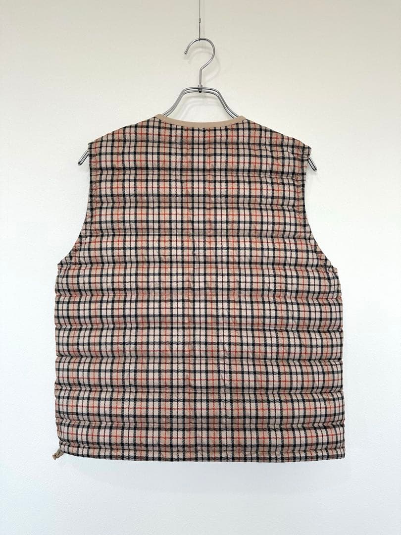 ジャケット・アウター DANTON NYLON TAFFETA INNER DOWN VEST
