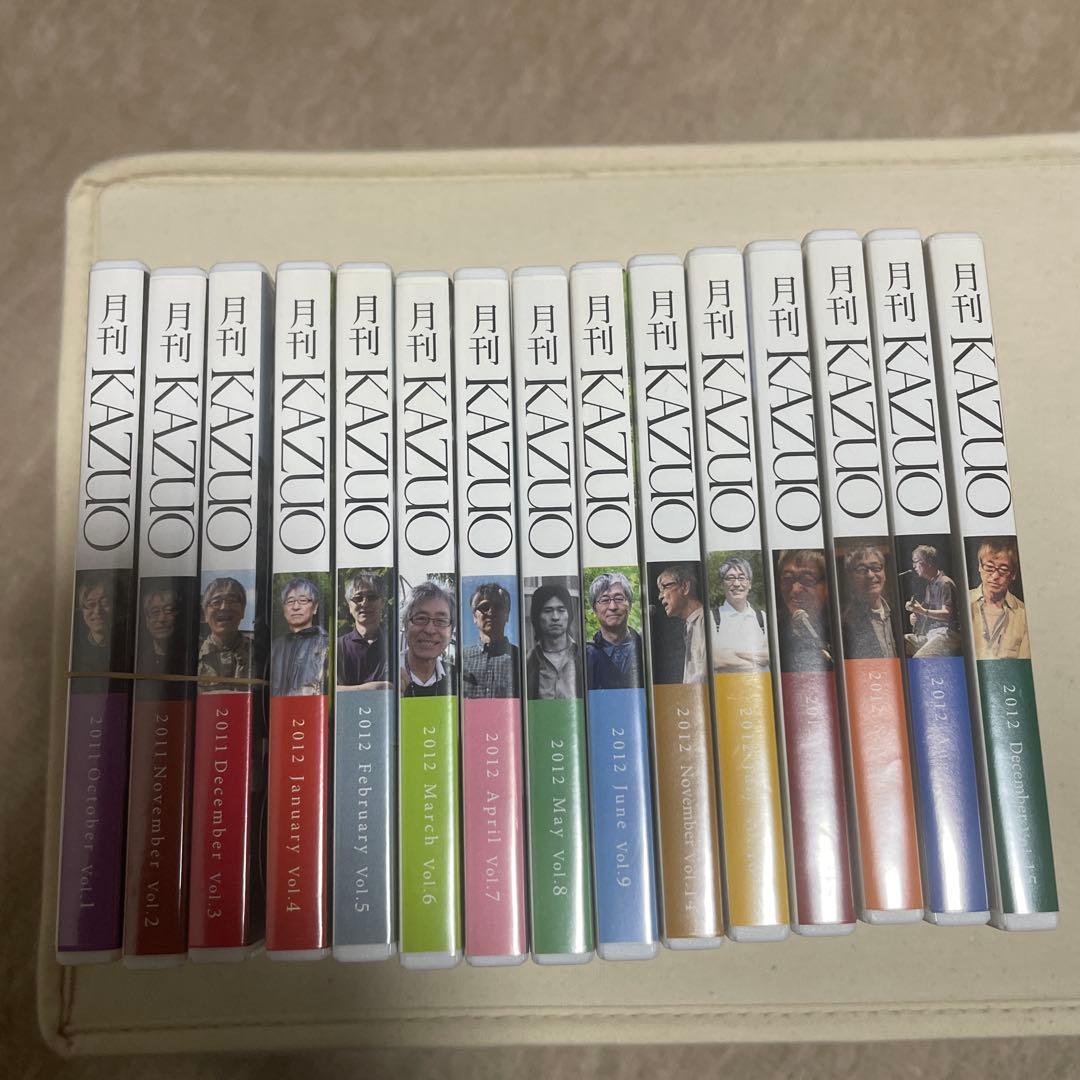 月刊 KAZUO 全15巻セット　財津和夫