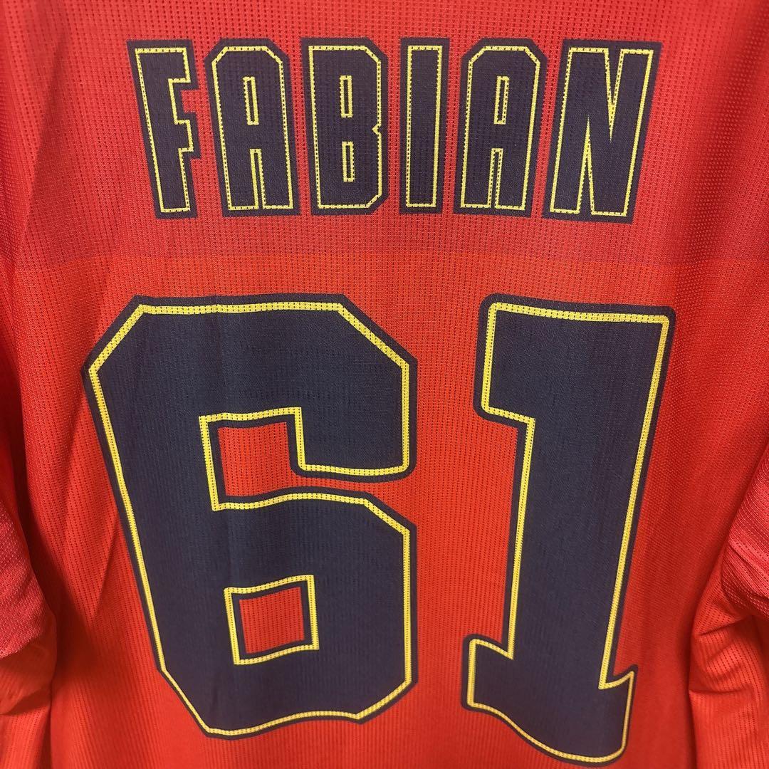 広島東洋カープ　2025 アメフトユニフォーム　ファビアン　O（XL）