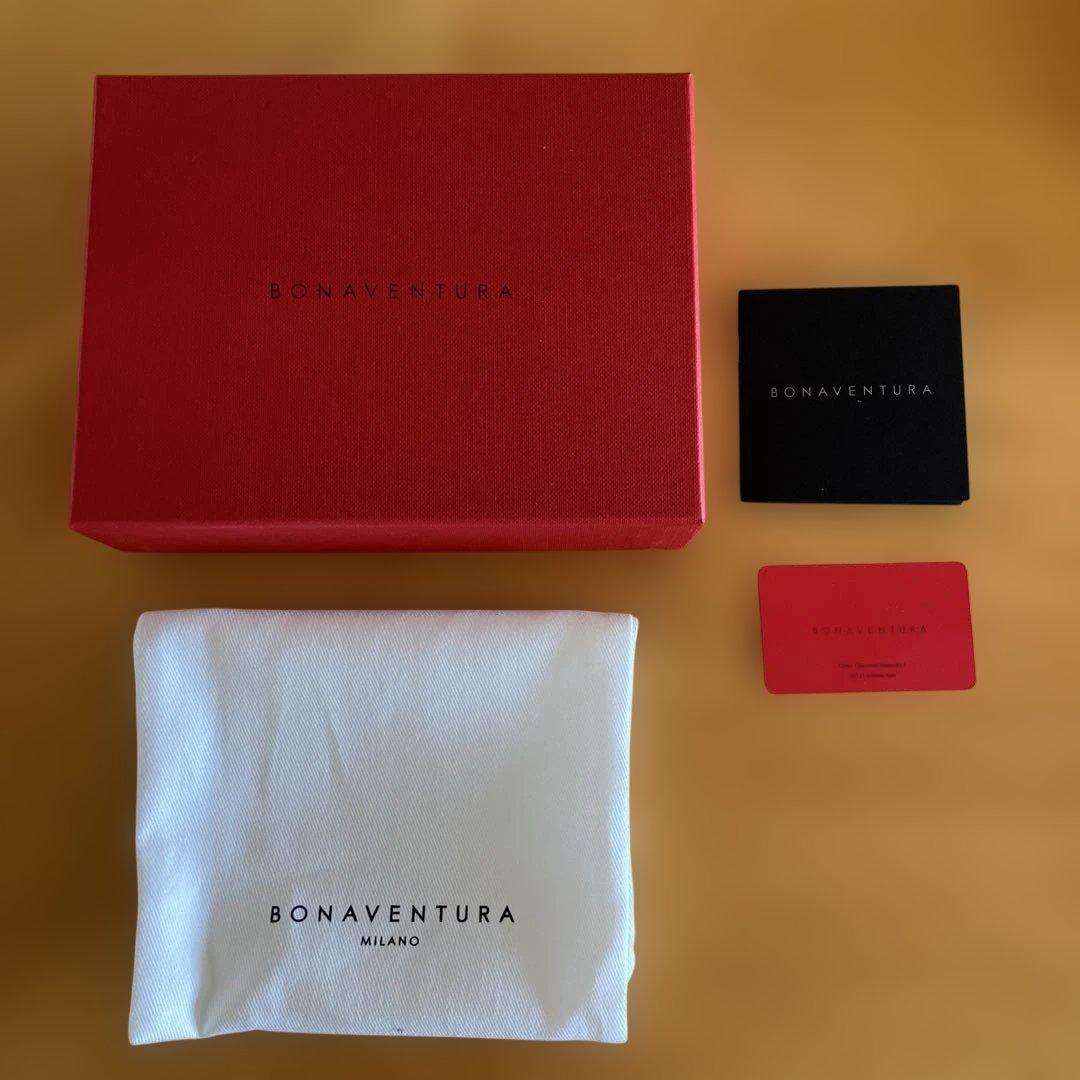 【新品 超美品】BONAVENTURA エンベロープ ミニジップ ウォレット