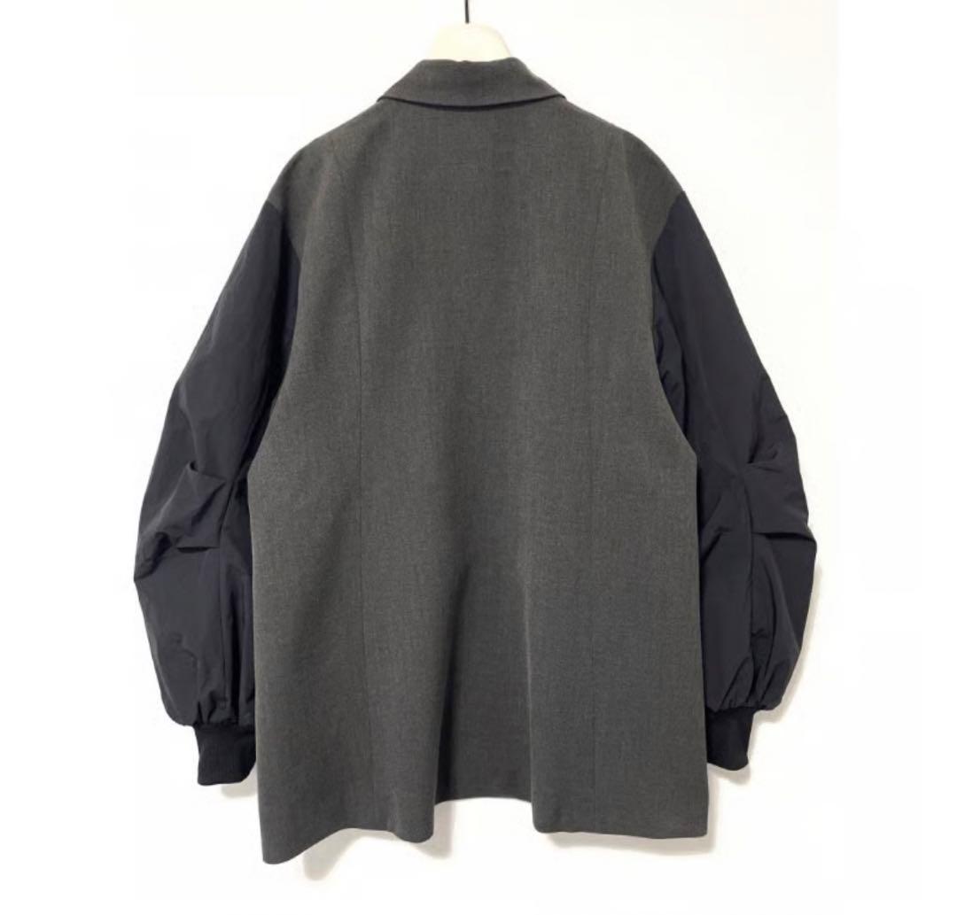 GHIGNON袖ドッキングフォルムジャケット