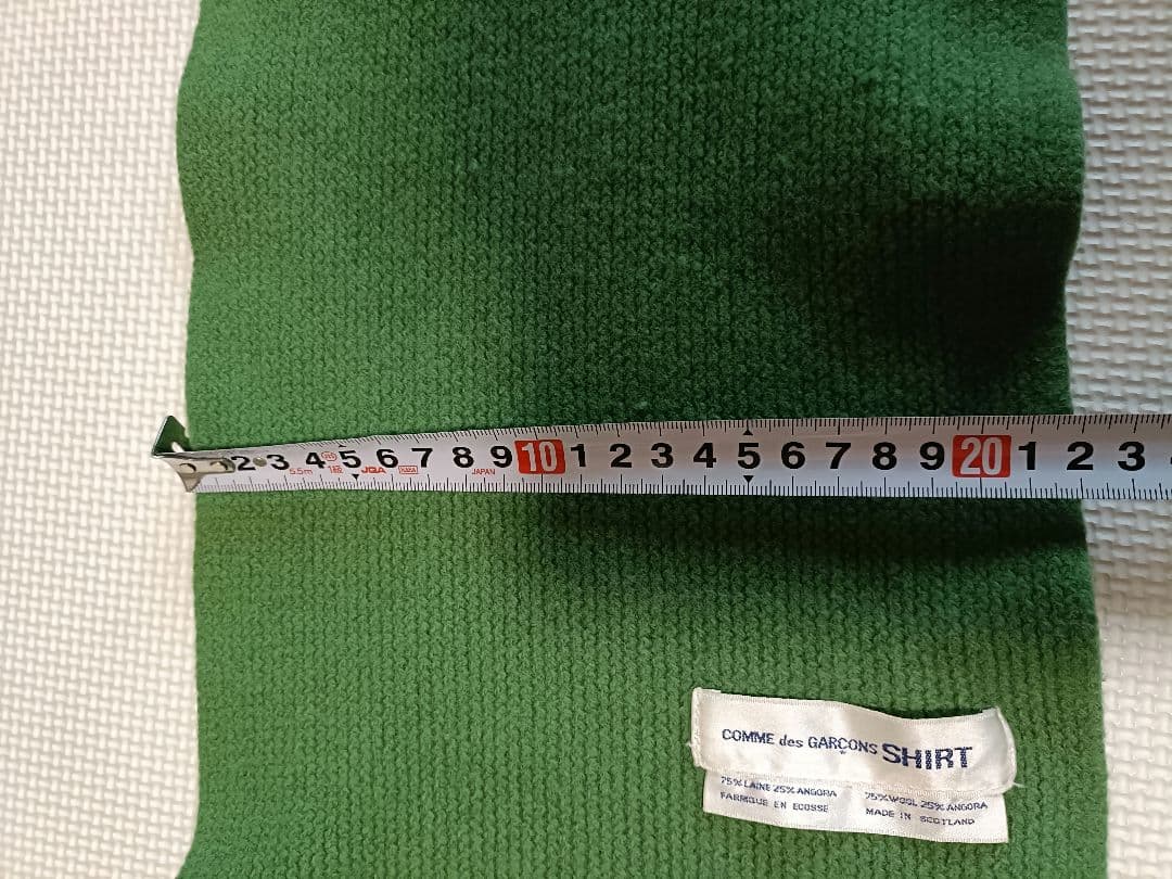 COMME des GARÇONS SHIRT ウール、アンゴラマフラー