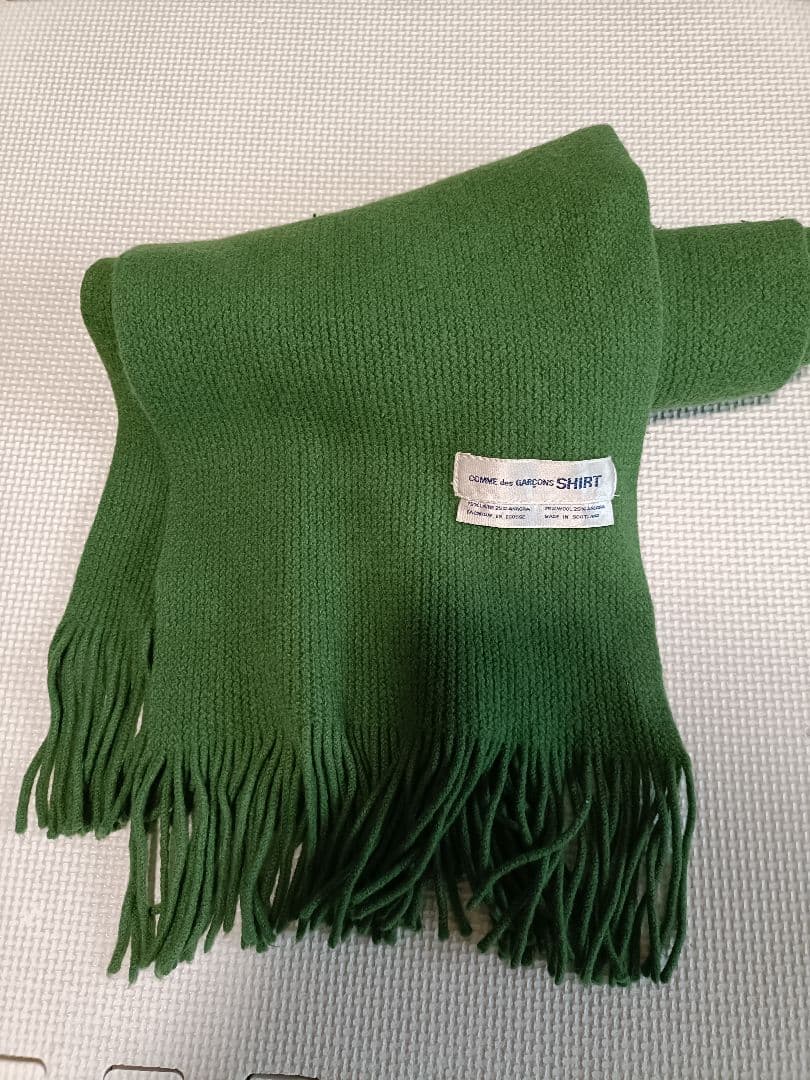 COMME des GARÇONS SHIRT ウール、アンゴラマフラー
