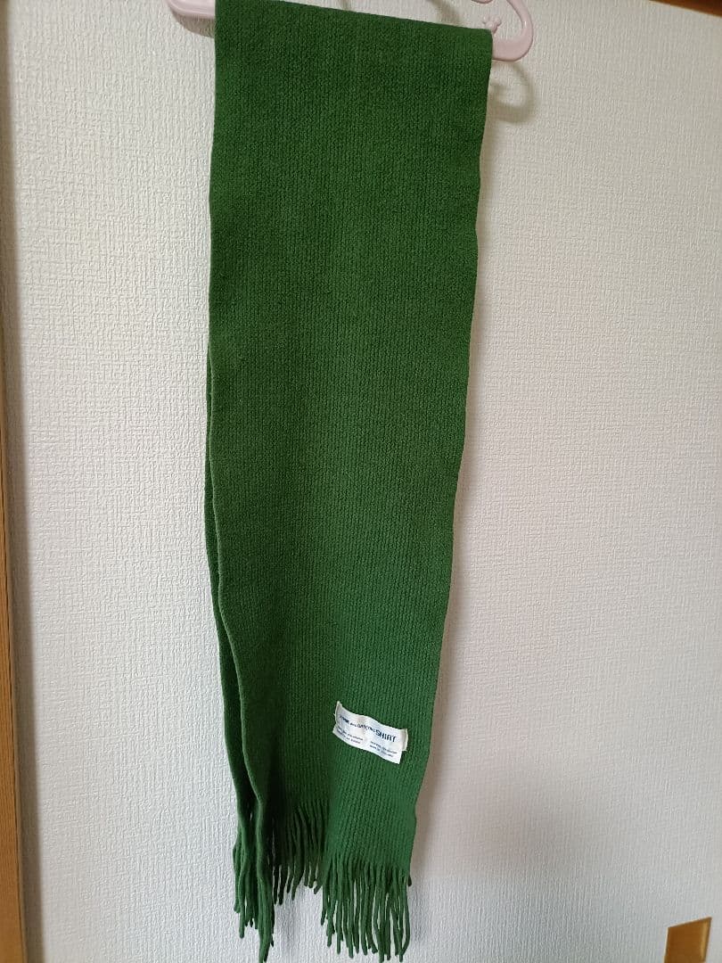 COMME des GARÇONS SHIRT ウール、アンゴラマフラー