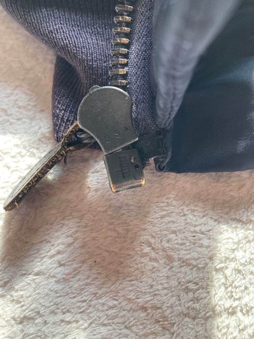 USA製 alpha B-15C フライトジャケット エアフォースブルー 38