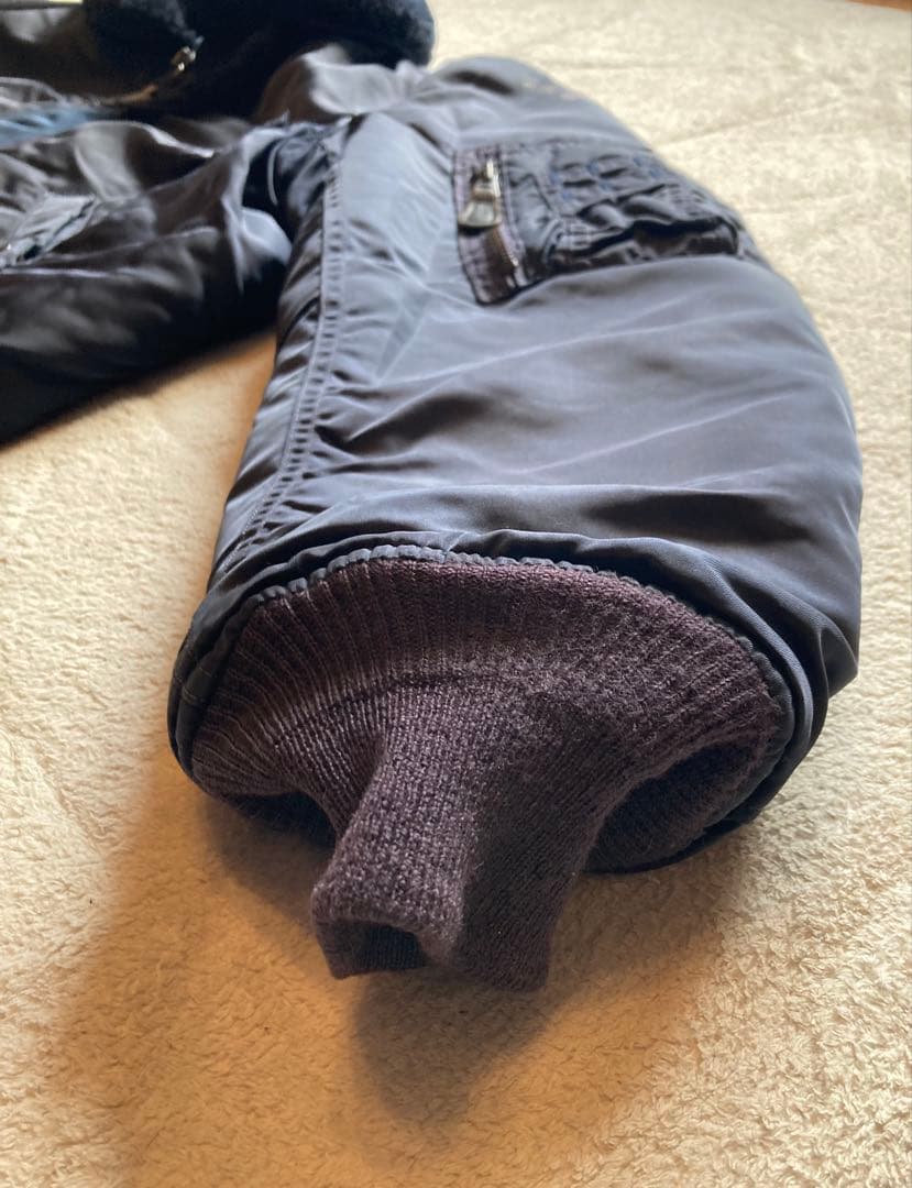 USA製 alpha B-15C フライトジャケット エアフォースブルー 38