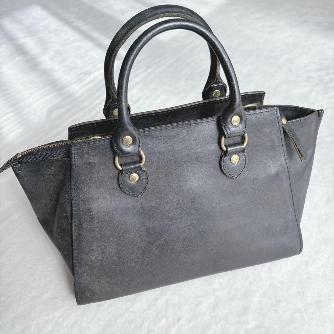 【美品】Ryu リュー　レザー　ショルダーバッグ　ハンドバッグ　2way