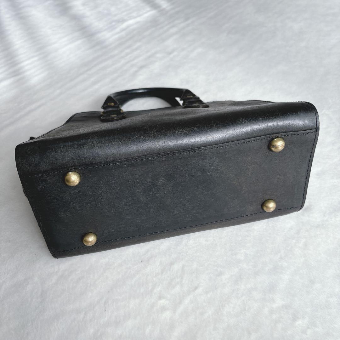 【美品】Ryu リュー　レザー　ショルダーバッグ　ハンドバッグ　2way