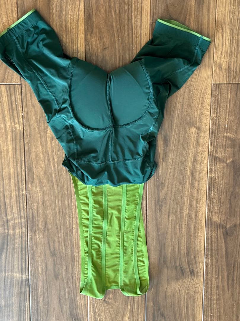 Rapha クラシックフライウェイトビブ M グリーン