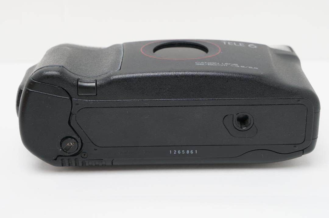 ＜作例あり＞完動　Canon Autoboy TELE 6 ハーフ　切替