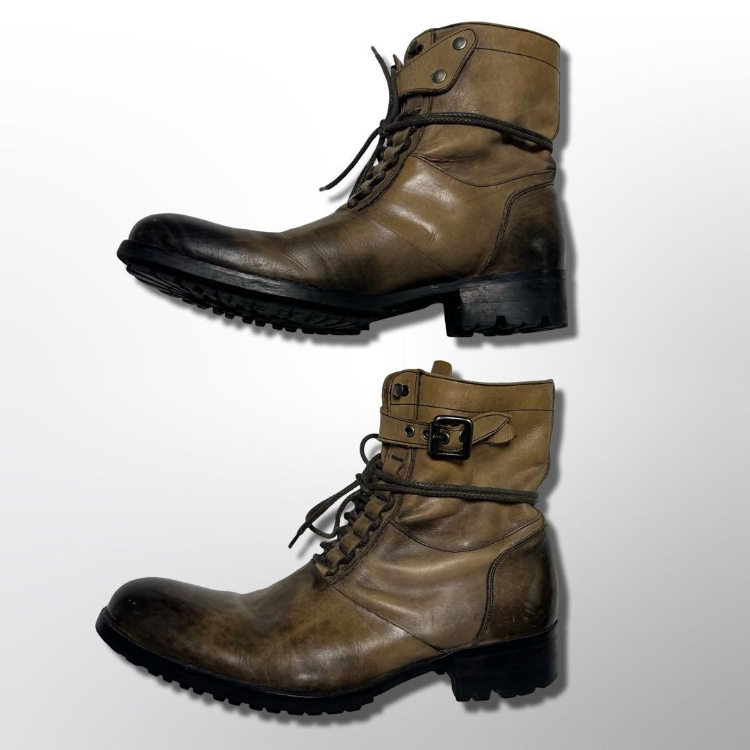 靴 00s alfredo BANNISTER lace up boots Y2K