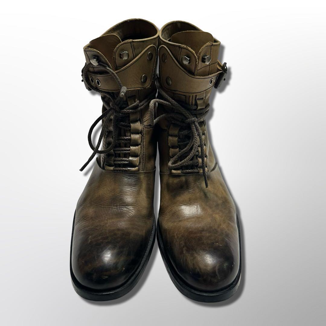 靴 00s alfredo BANNISTER lace up boots Y2K