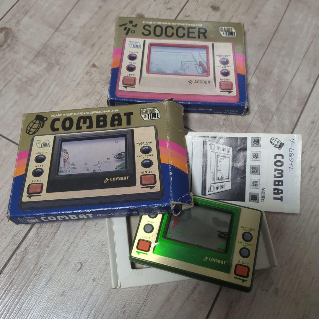 原田企画 SOCCER （サッカー）COMBAT（コンバット）GAME＆TIME