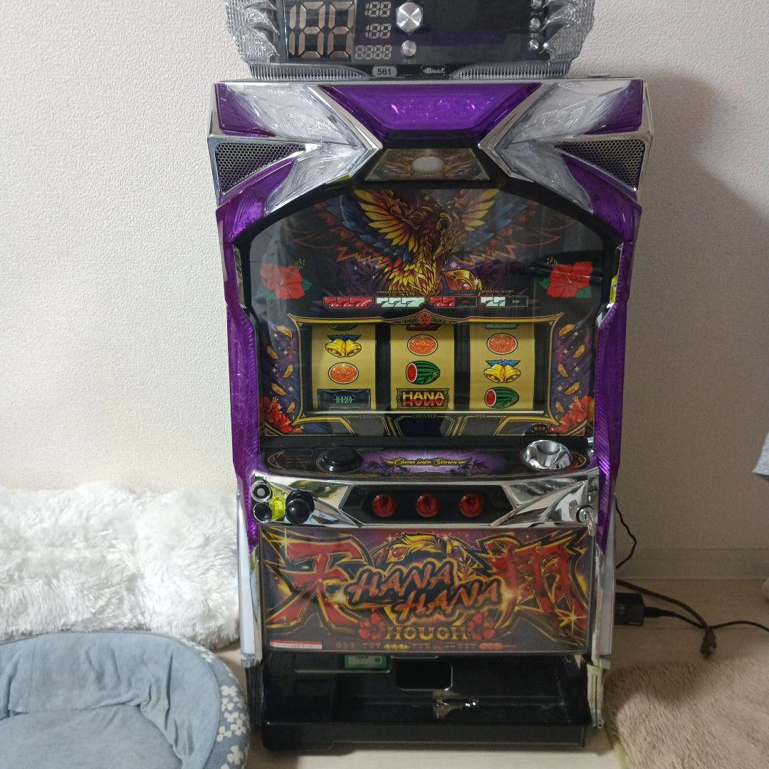 6号機 ハナハナ鳳凰天翔 紫 実機 家庭用フルセット！