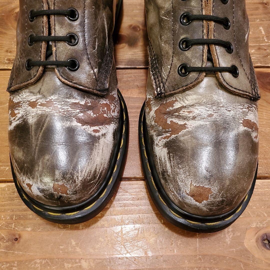 【なかなか稀な色×BIGサイズ】英国製ドクターマーチン 8ホール UK9