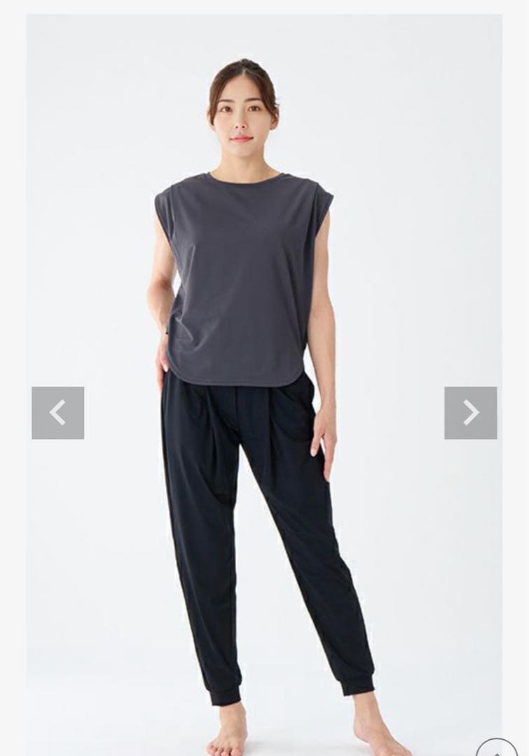 美品！suria スリア ナイールズパンツ ブラック M