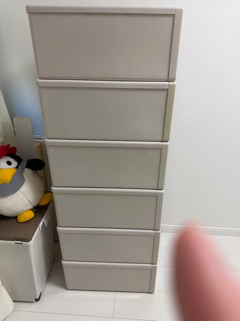 天馬 フィッツケース 幅33×奥行47×高さ21.5cm 収納ケース 6個セット