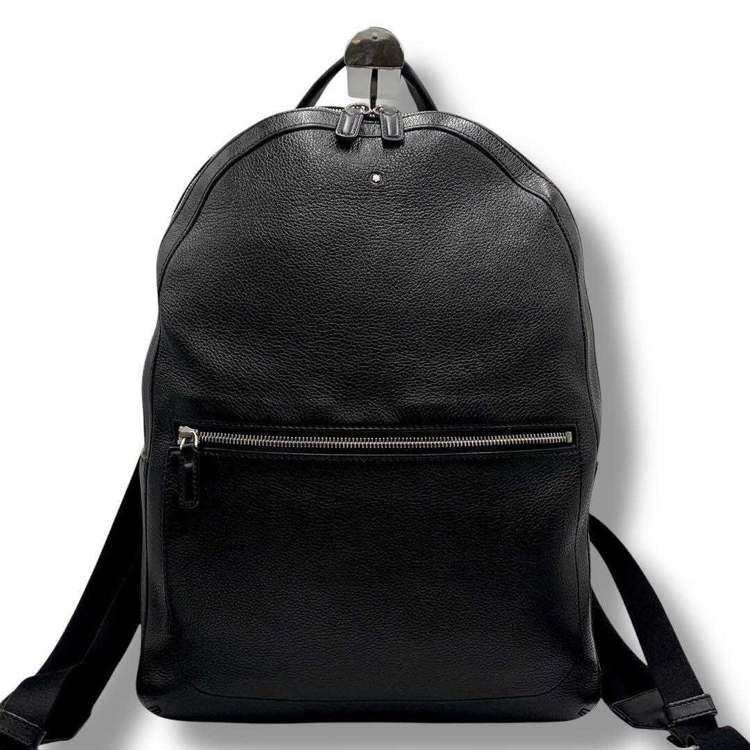 美品✨モンブラン マイスターシュテュック ソフトグレイン バックパック ブラック