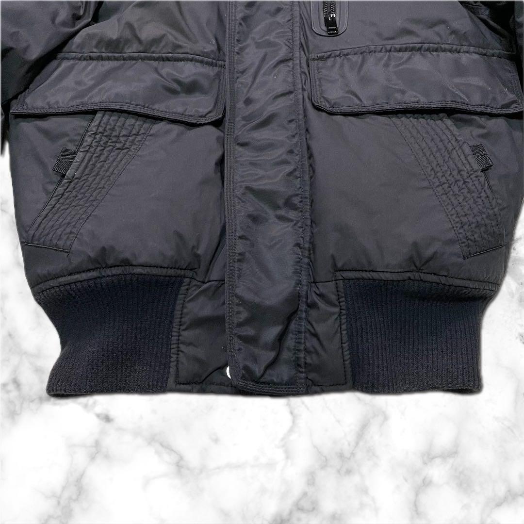 ディーゼル W-BURKISK N-2Bジャケット ブラック Sサイズ y2k