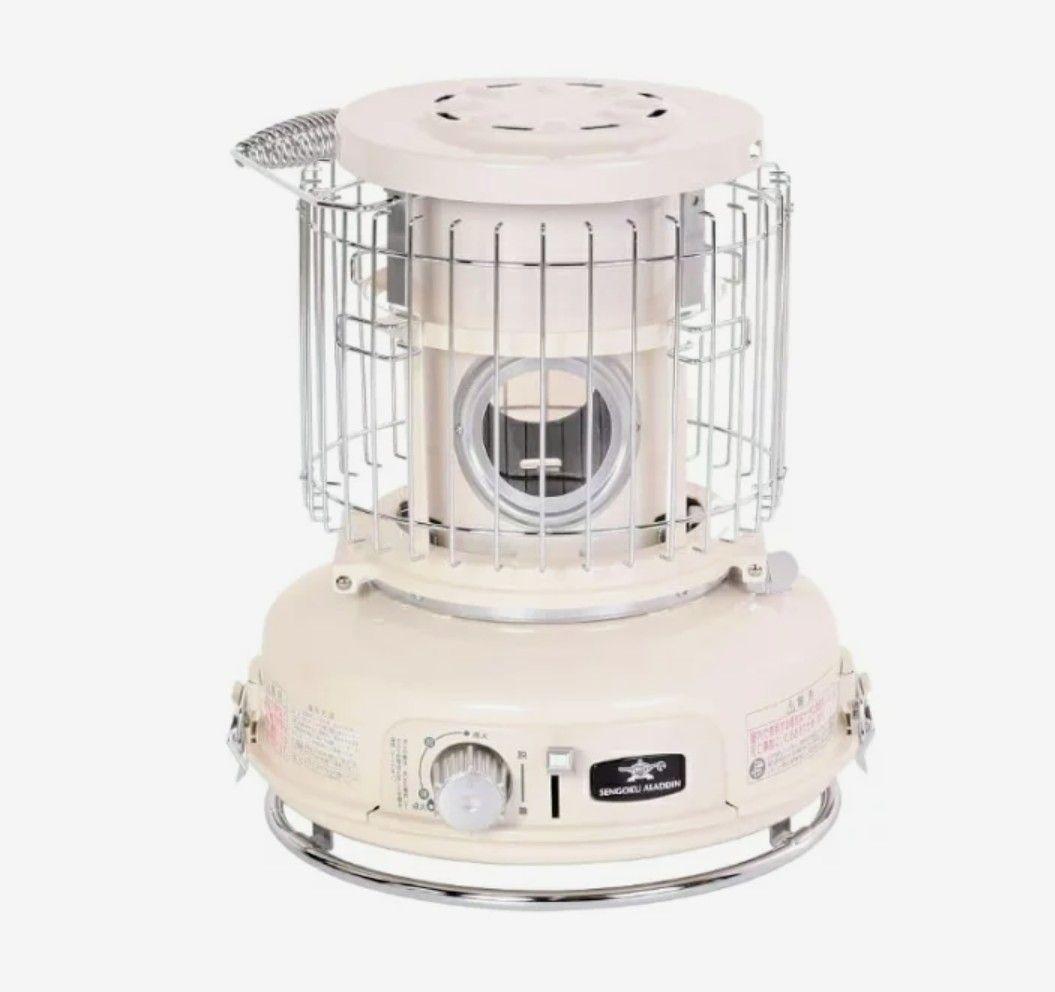 【新品未使用】センゴクアラジン　ガスストーブ SAG-BF02A クリーム色