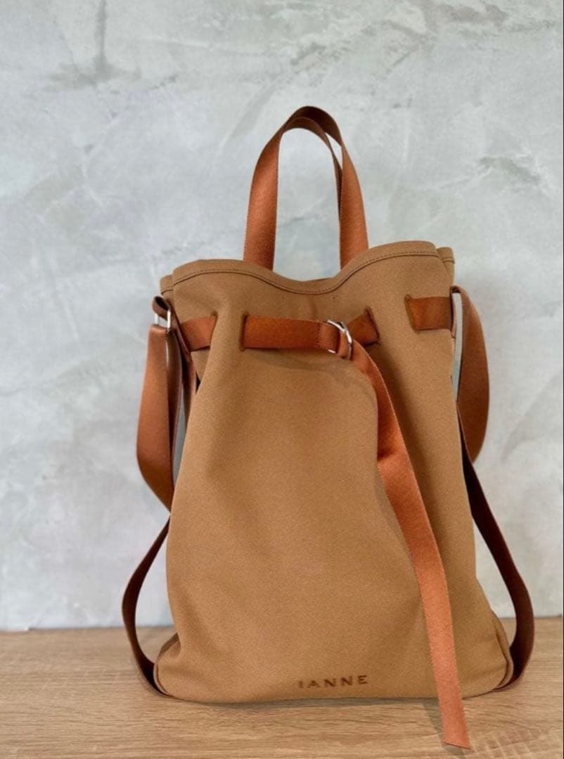 IANNE イアンヌ　marugo トートバッグ ブラウン