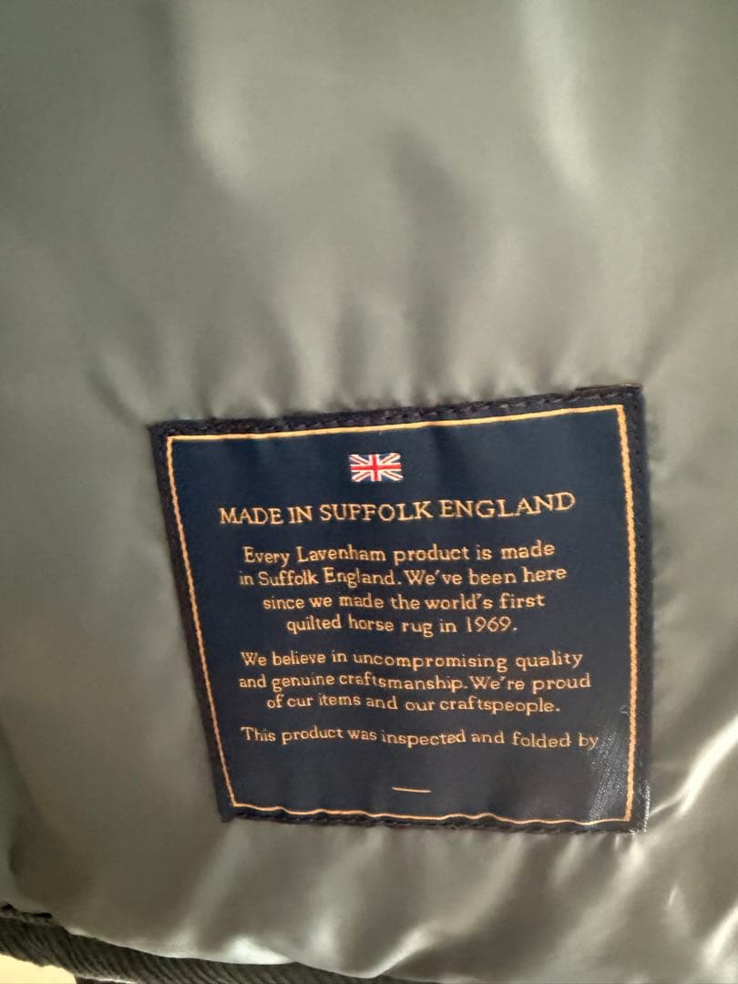 専用　　ラベンハム LAVENHAM ビッグキルト クレイドン