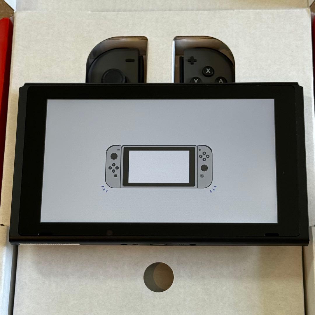 9-029 Switch 本体 新型 グレー 箱付き