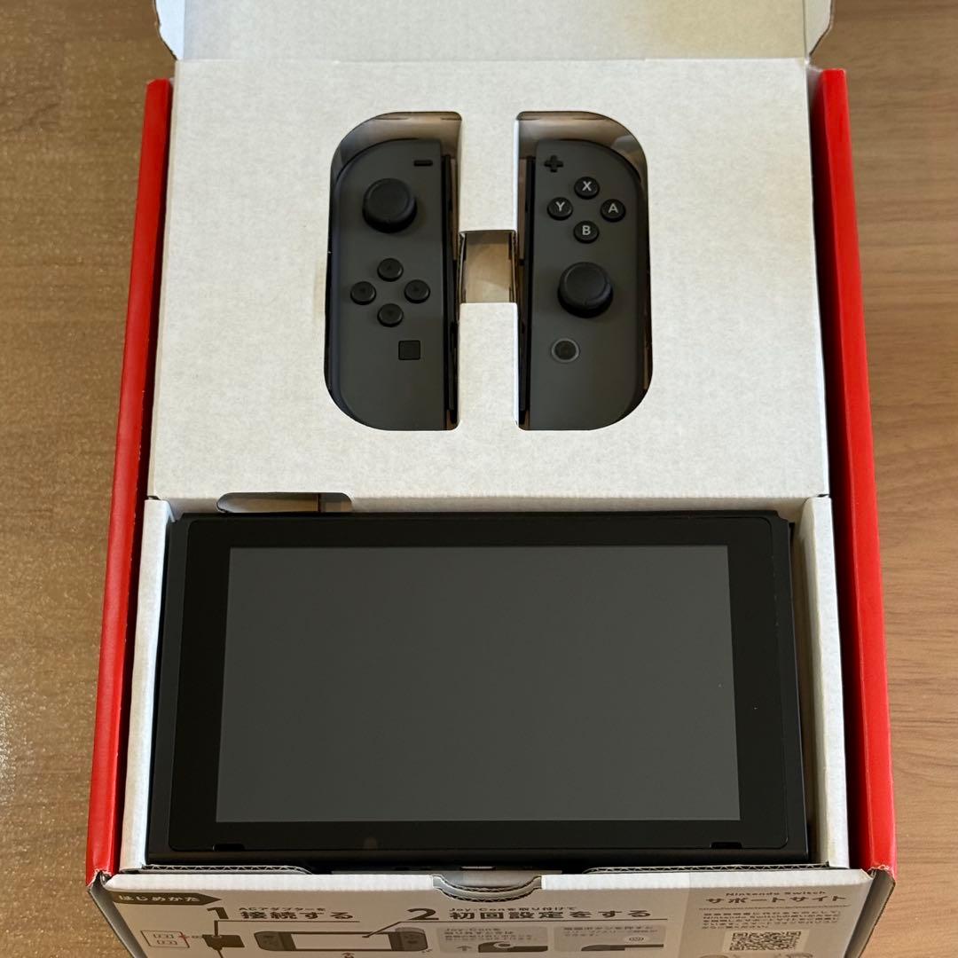 9-029 Switch 本体 新型 グレー 箱付き