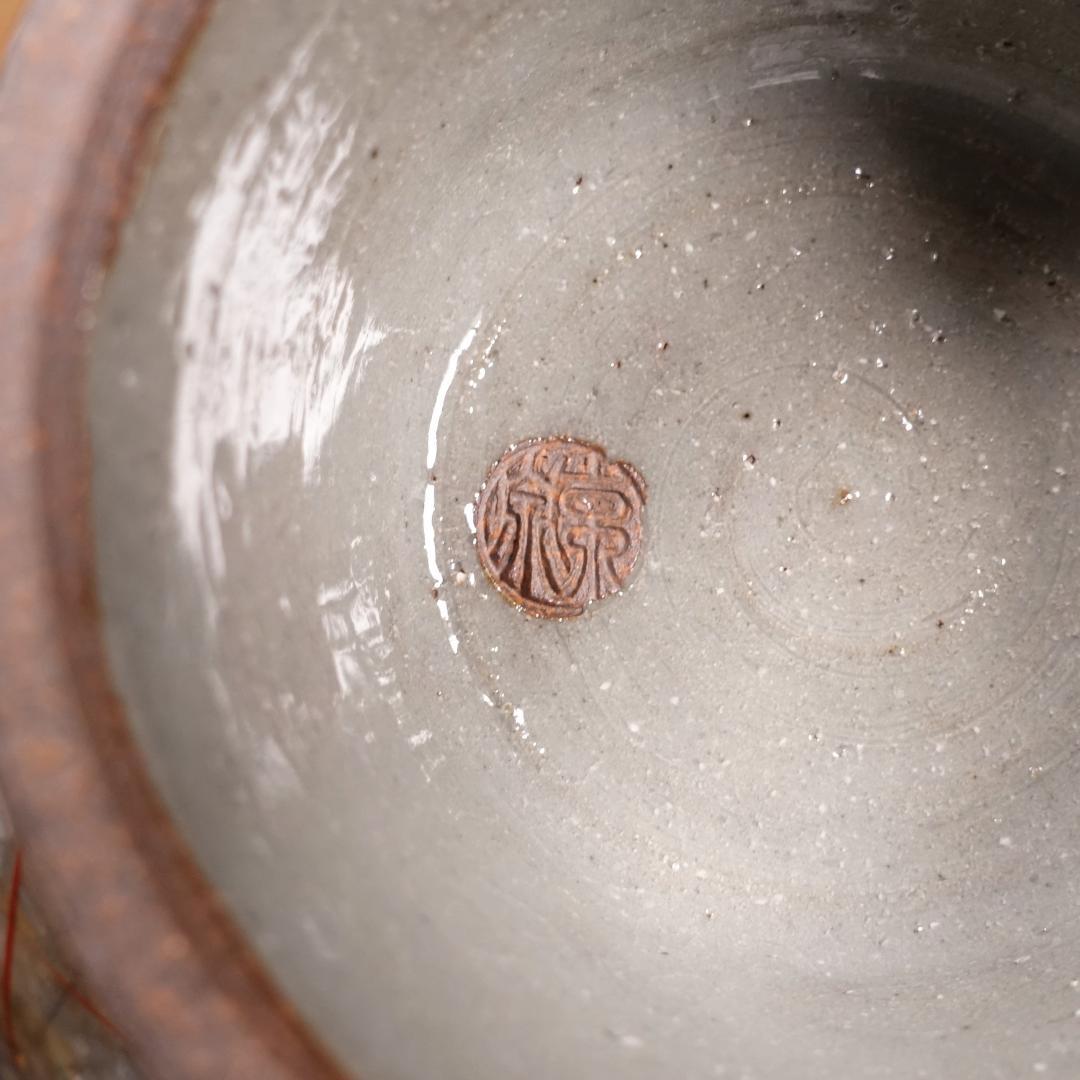 尾形乾山写 京焼名工 馬場京泉 色絵金彩 高台皿 8客