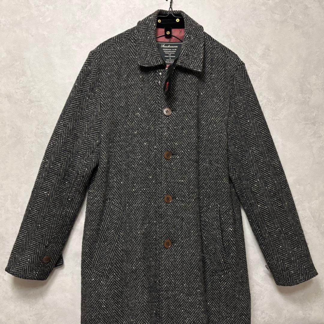 ANACHRONORM ステンカラーコート ツイード サイズ1　アナクロノーム