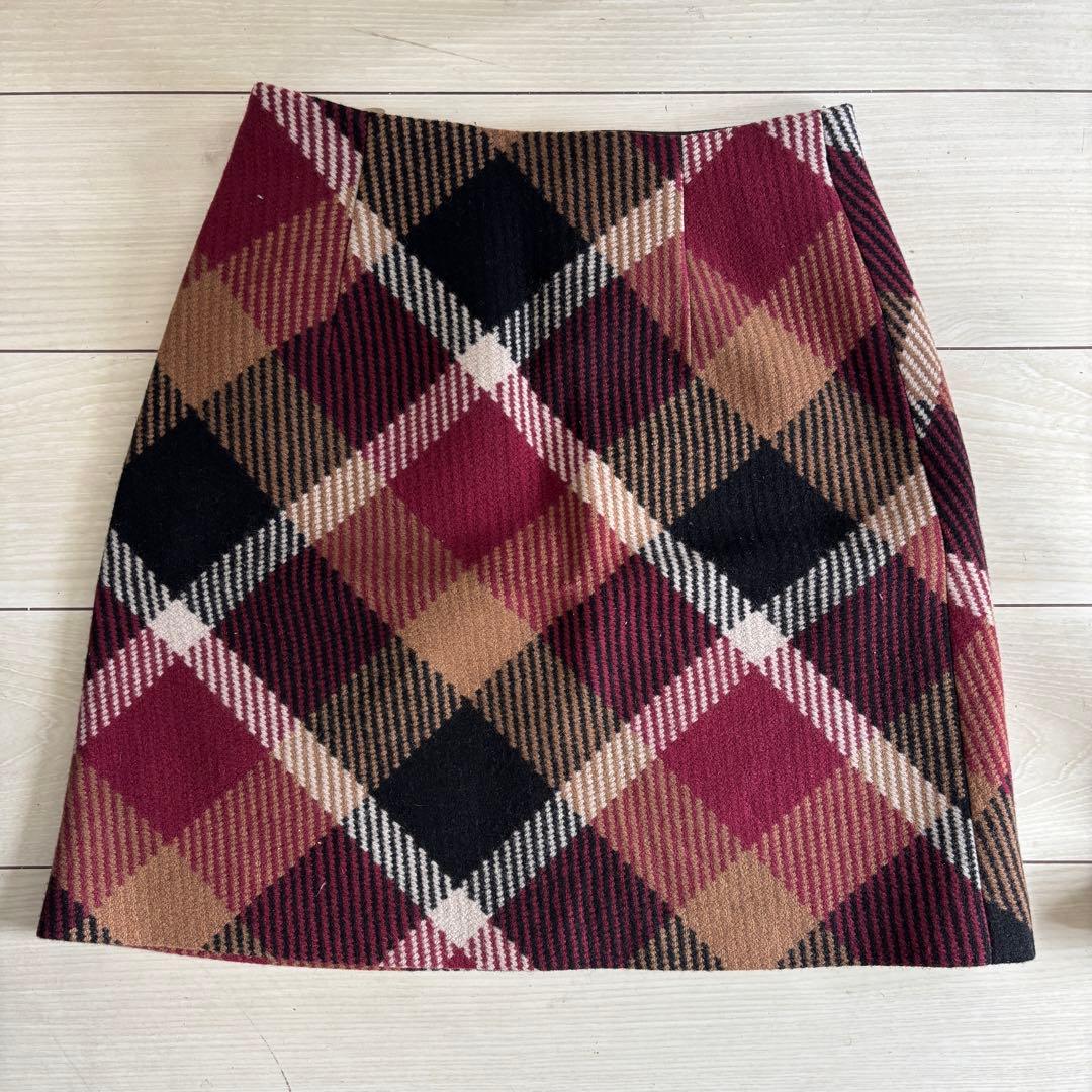 Blue Label CRESTBRIDGE チェック柄ミニスカート