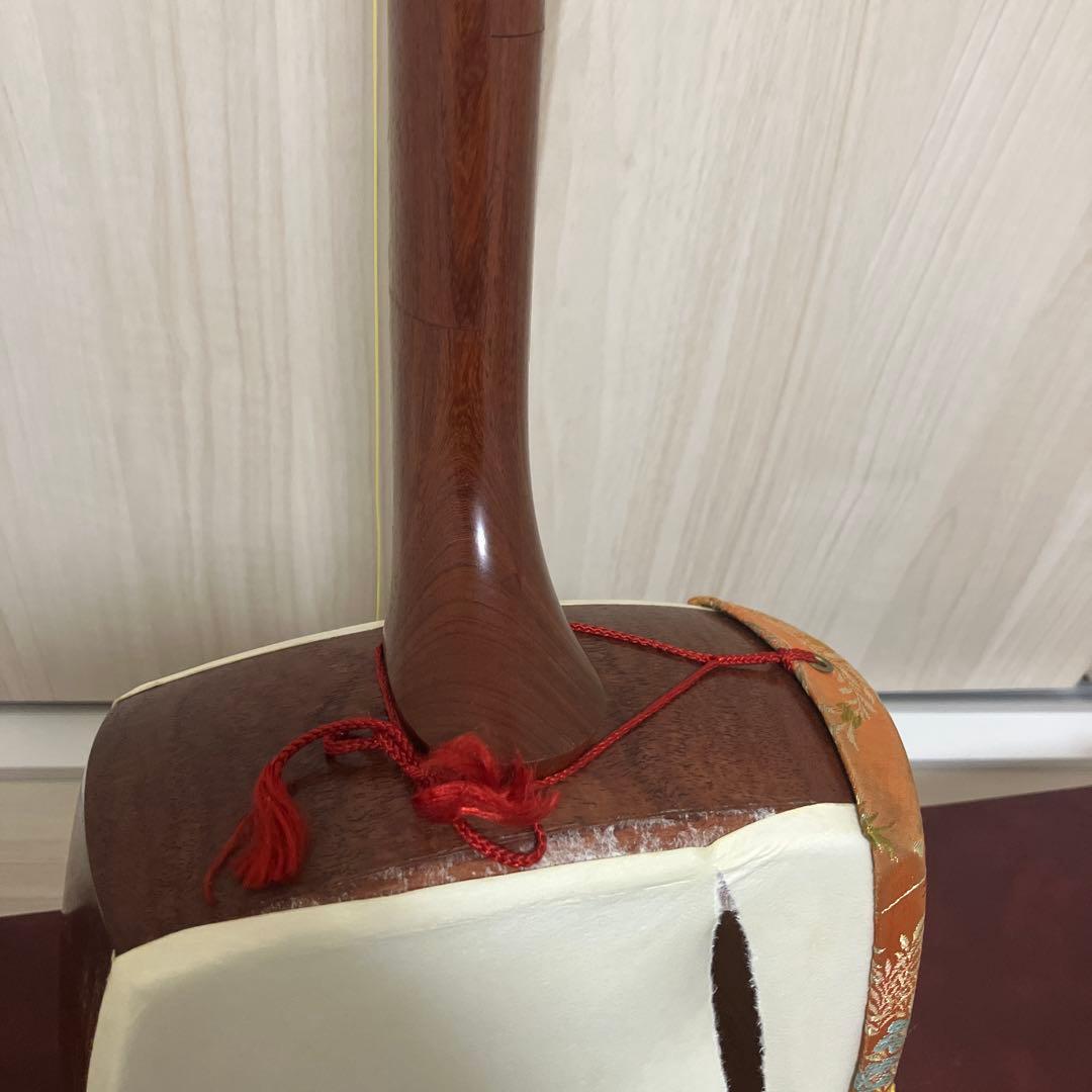 ジャンク 三味線 ケース 備品セット