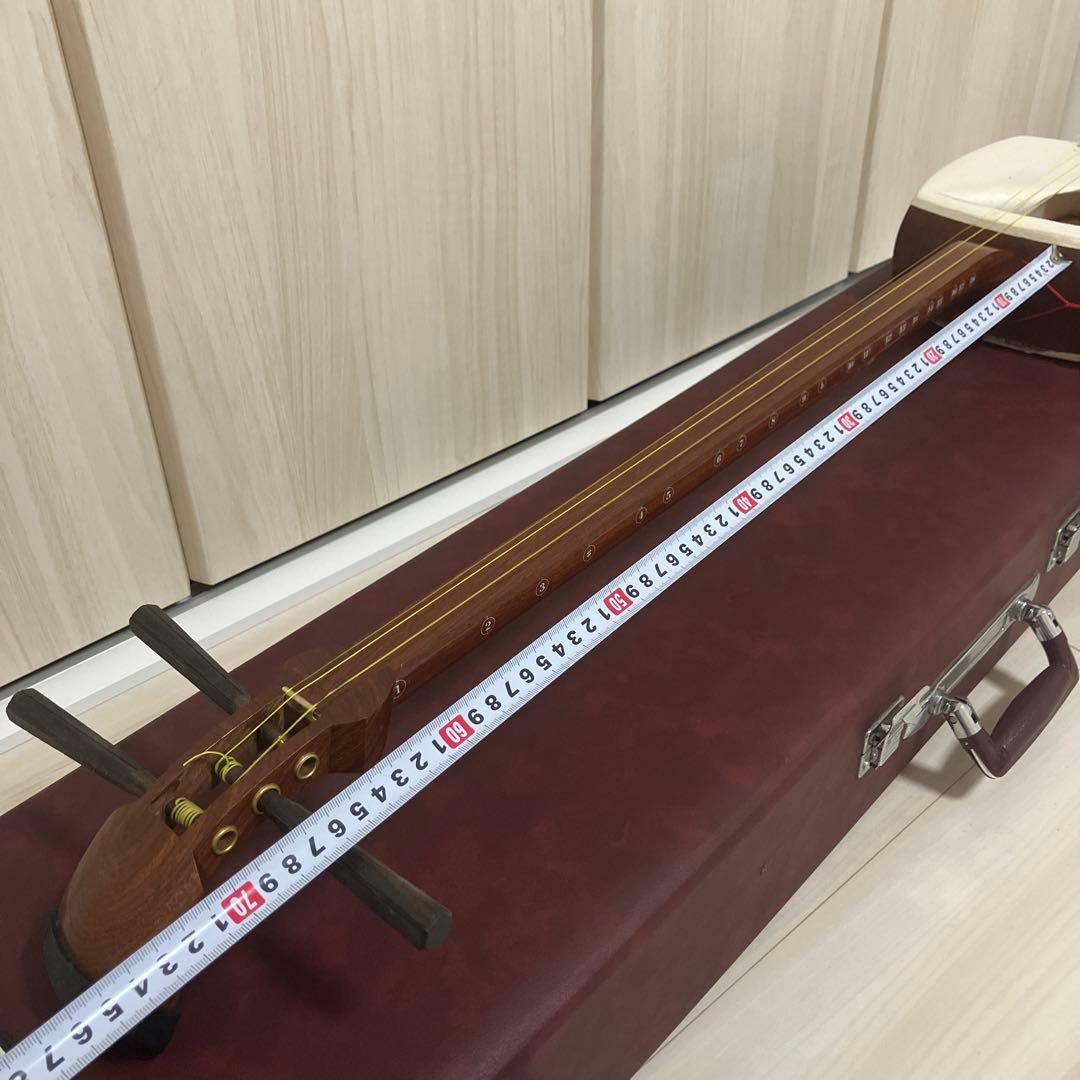 ジャンク 三味線 ケース 備品セット