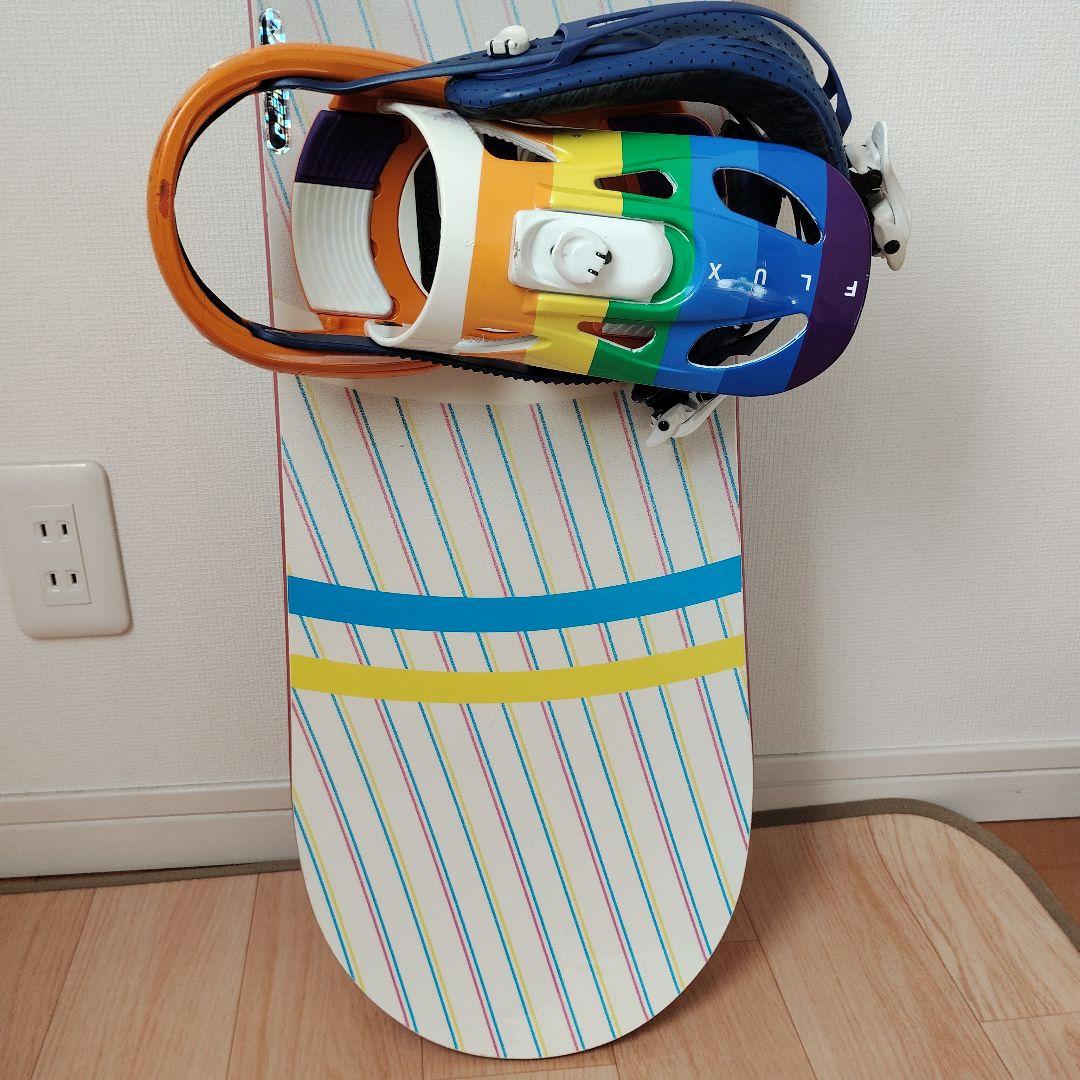 【あい】YONEX×FLUX　スノーボード　バインディング付き　144cm