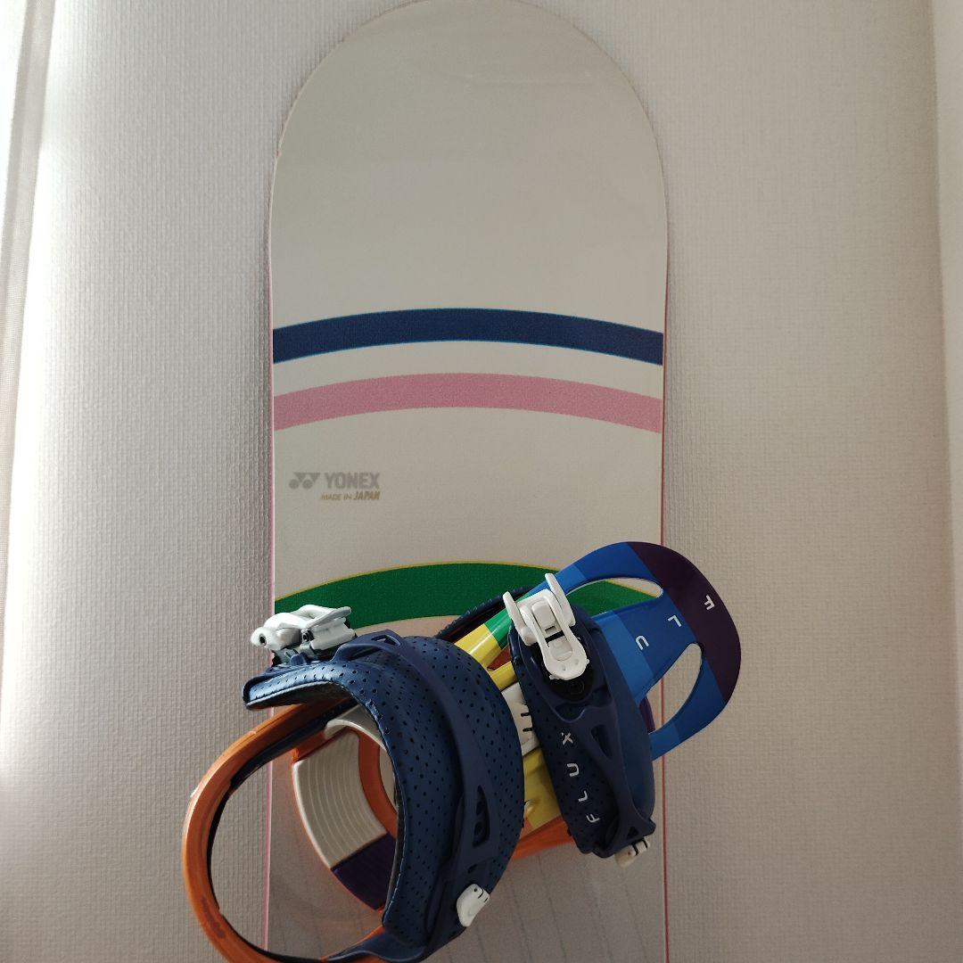 【あい】YONEX×FLUX　スノーボード　バインディング付き　144cm