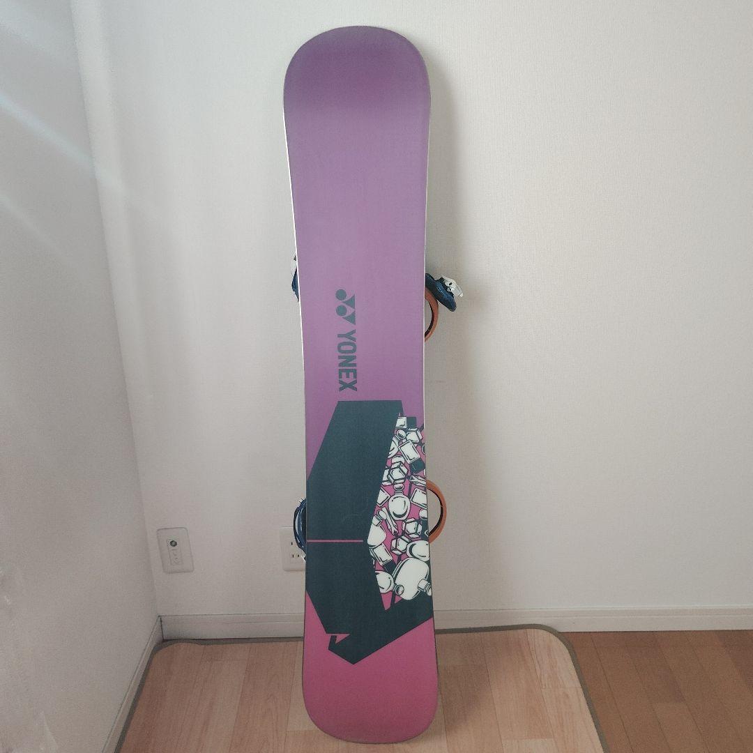 【あい】YONEX×FLUX　スノーボード　バインディング付き　144cm
