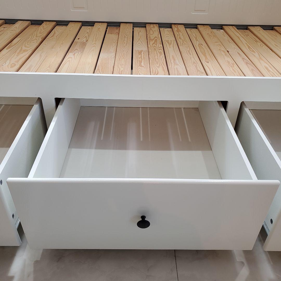 浅見【引き渡し限定】IKEA　HEMNES　ヘムネス　デイベッドフレーム