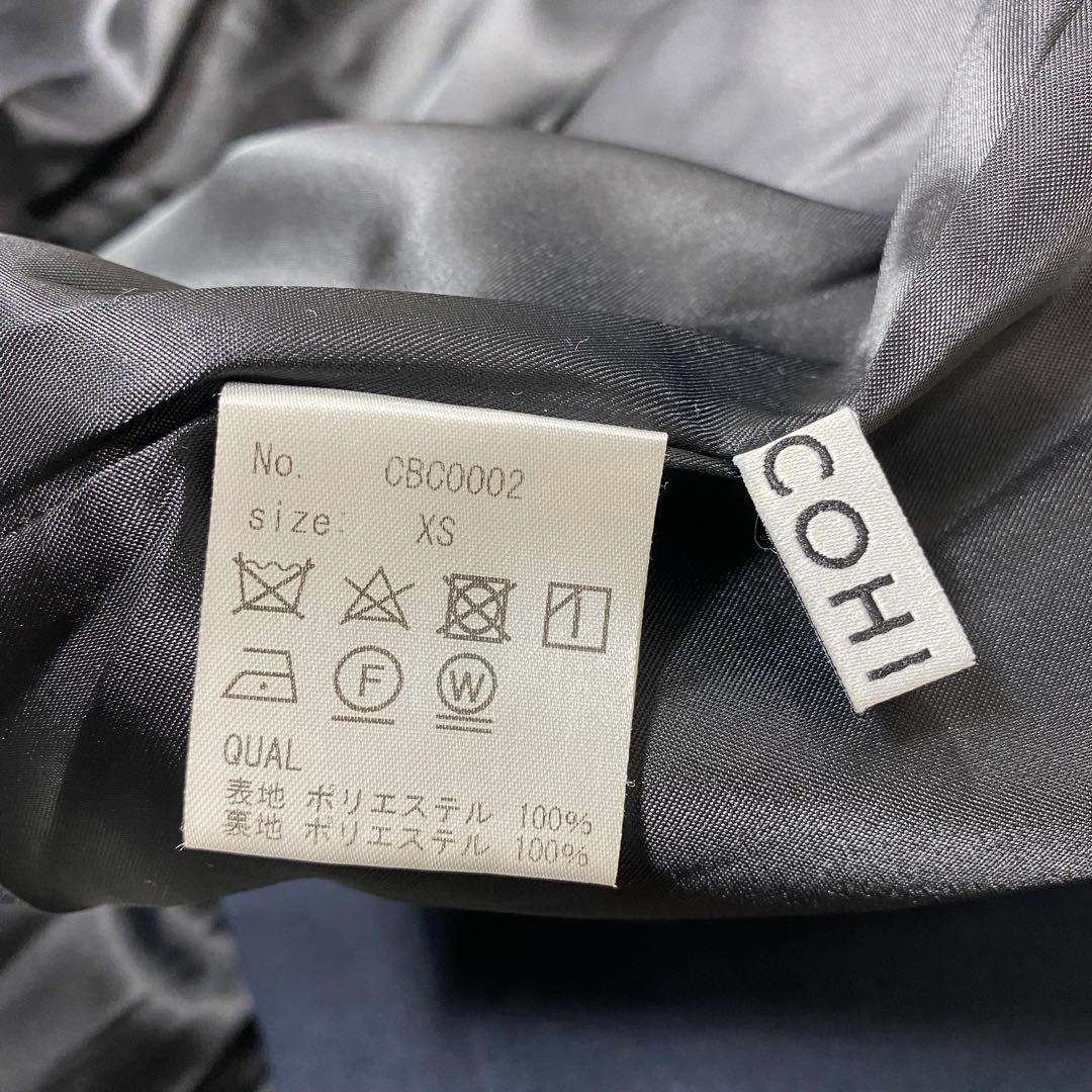 COHINA コヒナ ダブルブレザージャケット 紺ブレ 金ボタン