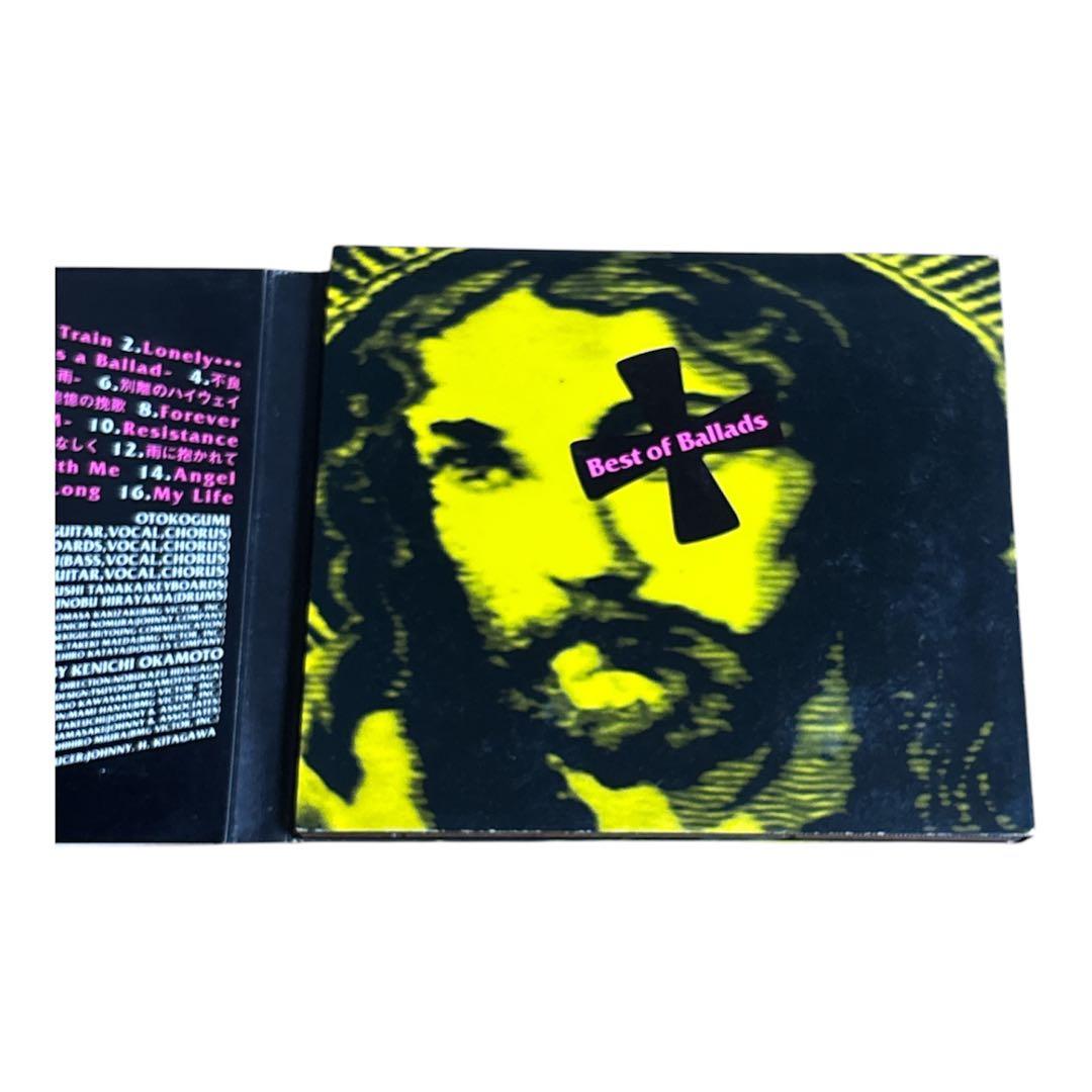 廃盤　国内正規品 8cmシングルCD付き　男闘呼組/ベスト・オブ・バラッズ