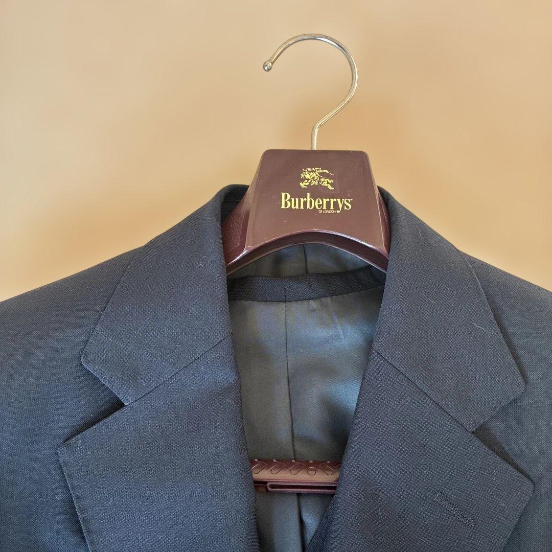 【大幅値下げ】美品✨BURBERRY スリーピーススーツネイビー セットアップ