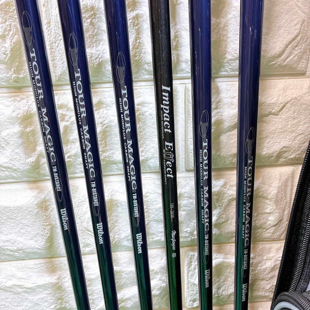 Wilson メンズゴルフクラブセット 9本 フレックスR【初心者向け】