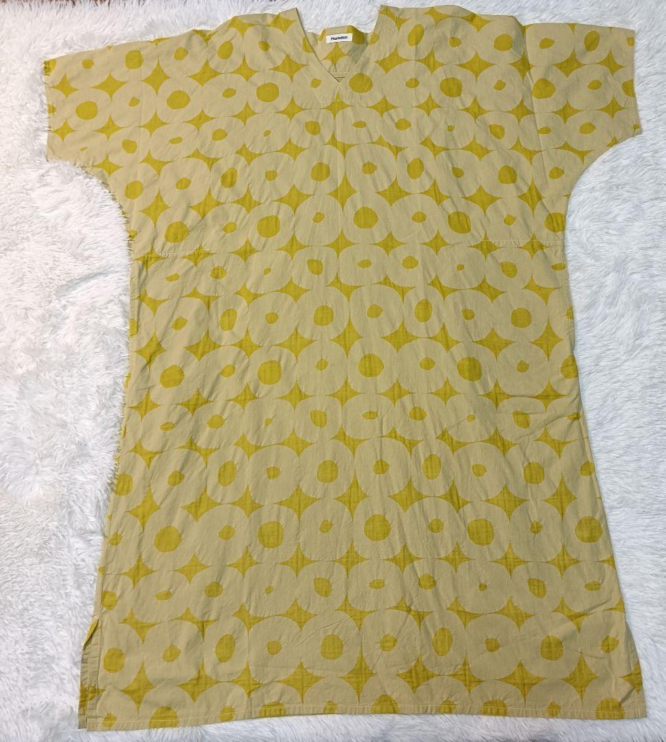【極美品】プランテーション リングドットJQ/ロングワンピース