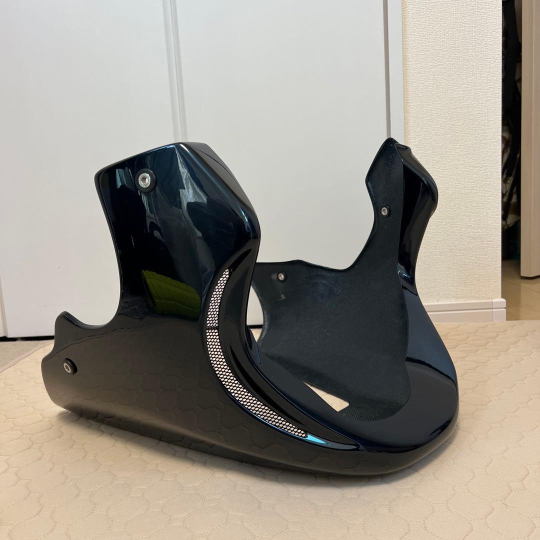 Z900RSアーキチンスポイラー キャンディートーンブルー塗装済み