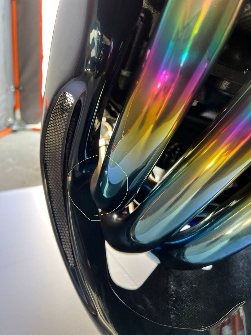 Z900RSアーキチンスポイラー キャンディートーンブルー塗装済み