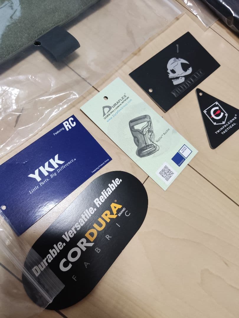 個人装備 TWINFALCONS MFC2.0S Premium set